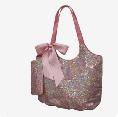 Glitter Bags material and construction detail