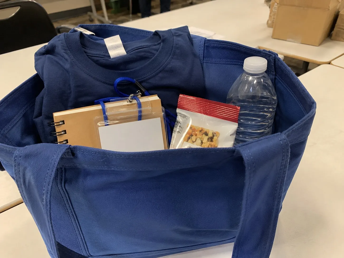 Gift kit or welcome bag sample photo