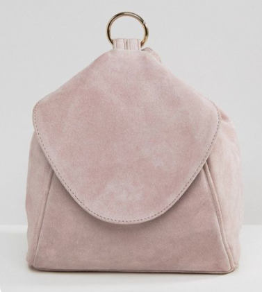 Suede Bags material and construction detail